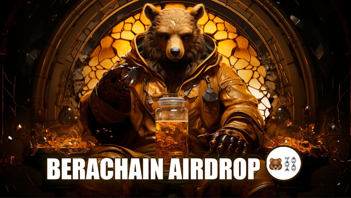 juliweb3's tweet photo. Get a guaranteed airdrop by Berachain absolutely FREE! 🪂🐻

The project is valued at $420M with investments from Polychain Capital.

Learn how to get $BERA🧵👇 https://t.co/bjmT4L0Jbr