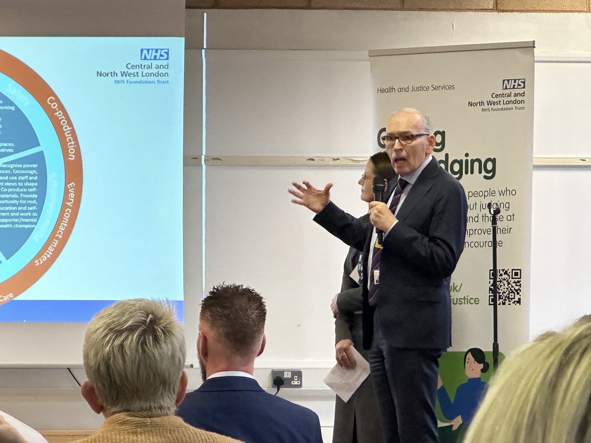 Our Health and Justice Services held a stakeholder event at HMP High Down on Friday, celebrating the fantastic work that has been happening over the past 10 months! 

Thanks to our partners who also shared their experiences and plans for the coming year! 
cnwl.nhs.uk/news/health-an…
