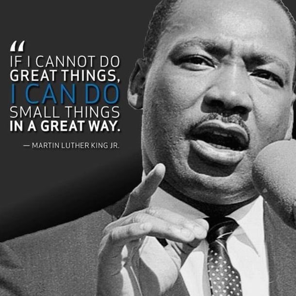 Canes, Today we take a moment and reflect on the life and legacy of Dr. Martin Luther King Jr. we remember his courage, faith, and his vision.