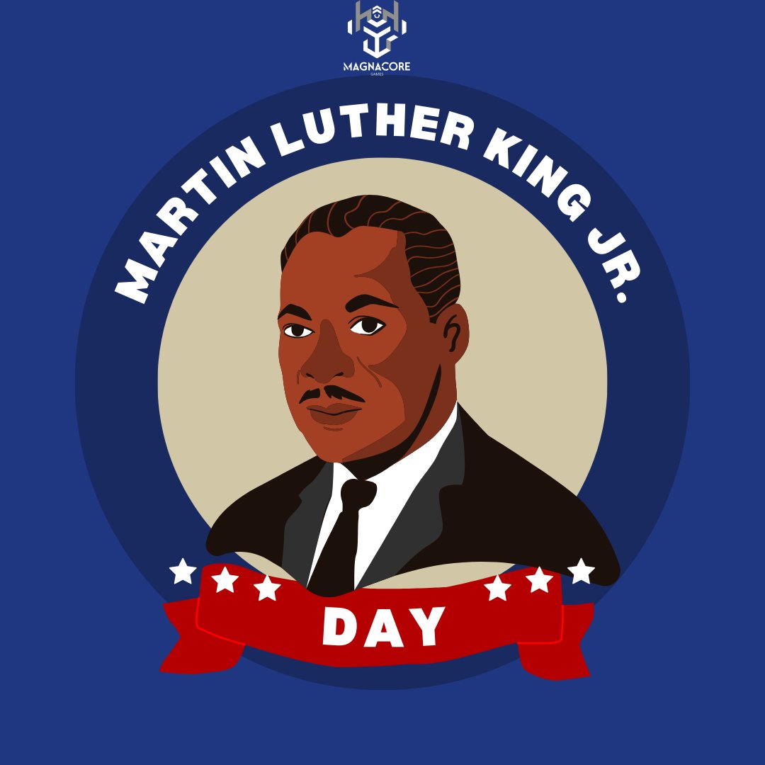 MagnaCoreGames's tweet image. Celebrating the Legacy of Martin Luther King Jr. with Magna Core Game Studio 🎮✨ 

Just as Dr. King inspired change, we continue to create games that bring people together, fostering a sense of community, diversity, and shared experiences. 

#UnityInGaming #MagnaCoreInspires