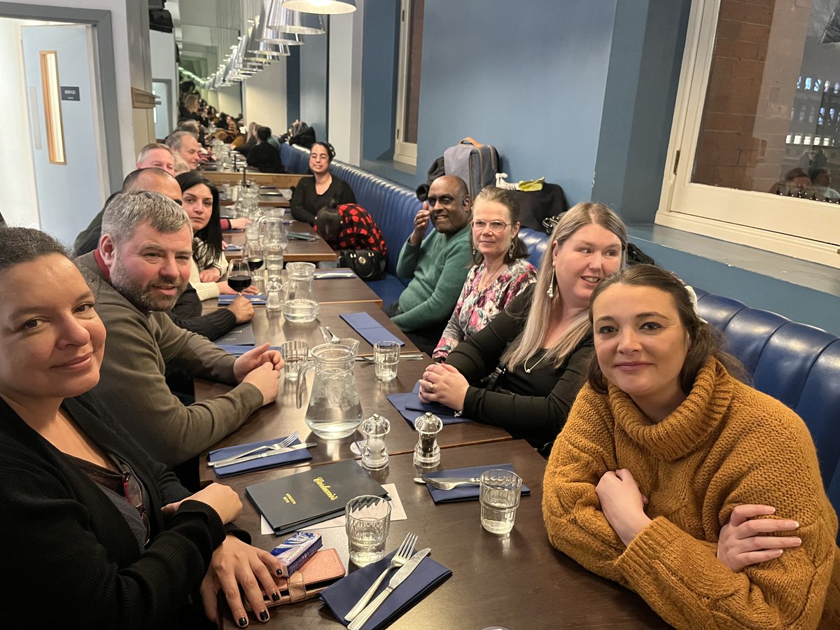 lucywimss's tweet photo. Lovely meal on Friday night with @SLCouncils members across London, celebrating our fabulous achievements over the last year and to thank volunteers for their ongoing commitment 🙏 https://t.co/b0QawH20mD