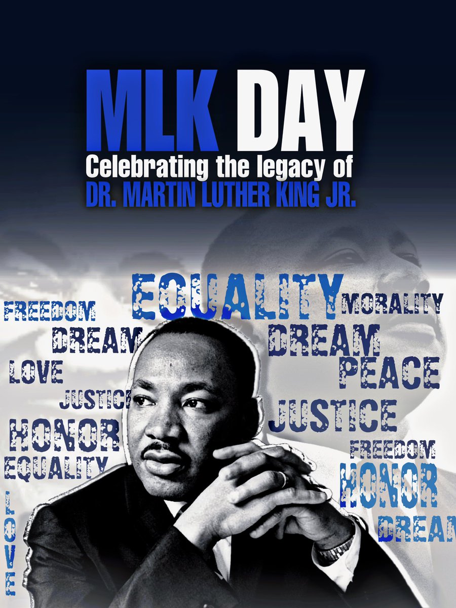 Today, let us pay tribute to American civil rights activist Rev. Dr. Martin Luther King Jr. Today we celebrate a day that commemorates the life and work of Dr. King. As a reminder, the university is closed today, Jan. 15th, and will reopen tomorrow, Jan. 16th. #AnchorUp #MLKDay