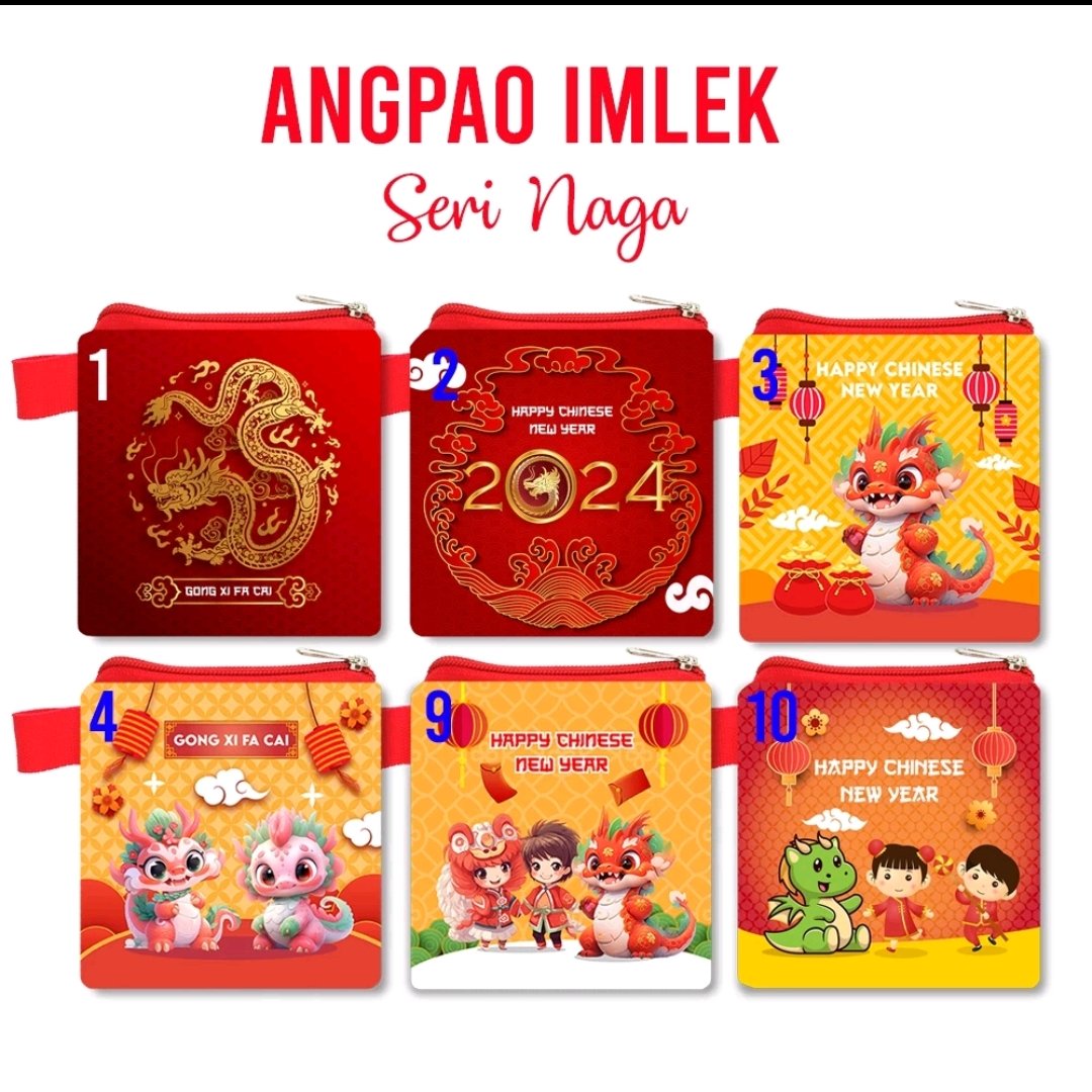 keroppika's tweet photo. Dompet Angpao Imlek Seri Naga, Chinese New Year 2024 seharga Rp 4.500.

https://t.co/Zvva8WlKye

#dompetangpao
#dompetangpaoimlek
#dompetangpaoimlekserinaga
#chinesenewyear2024
#shopeeindonesia https://t.co/la3oDyw21l