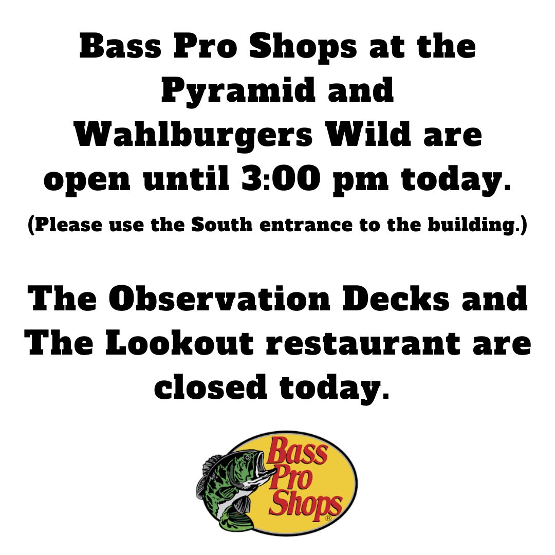 Bass Pro Pyramid tweet media