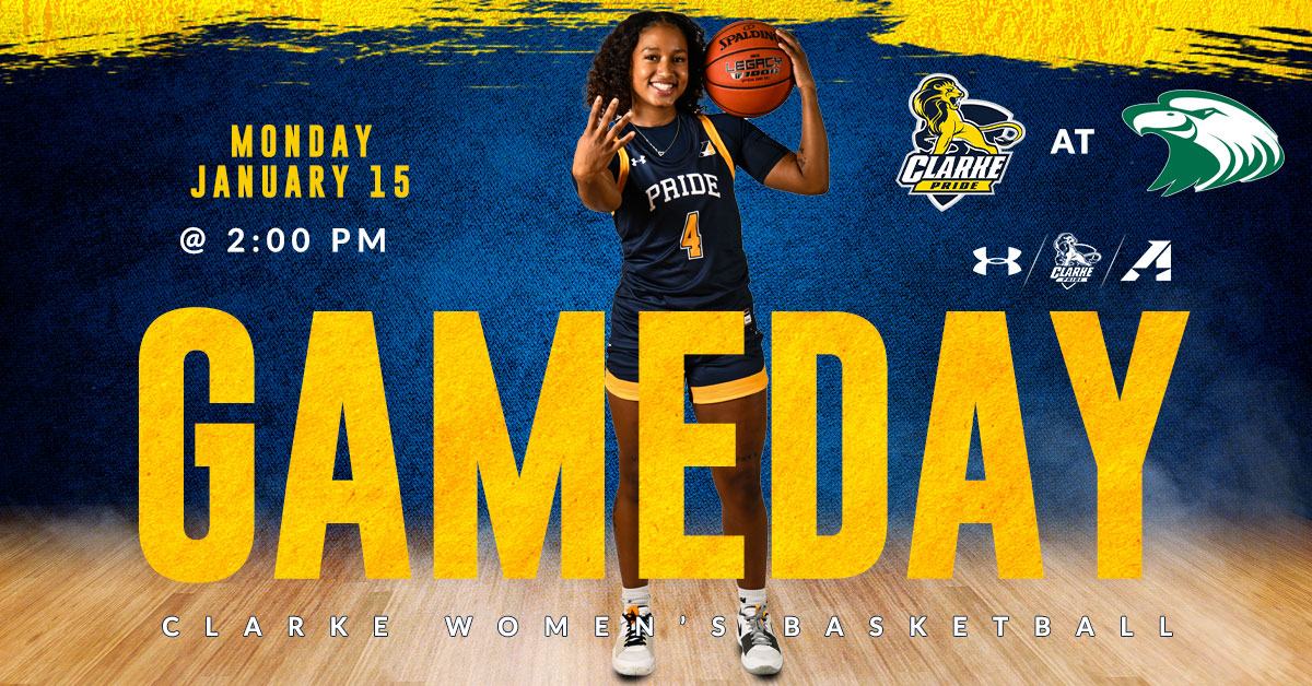 Pride and Eagles face off for the second time this season as CU takes their show on the road!

📊 ➡️ tinyurl.com/4zz3pke6

💻 ➡️ tinyurl.com/2jj3hu5c

#ClarkePride