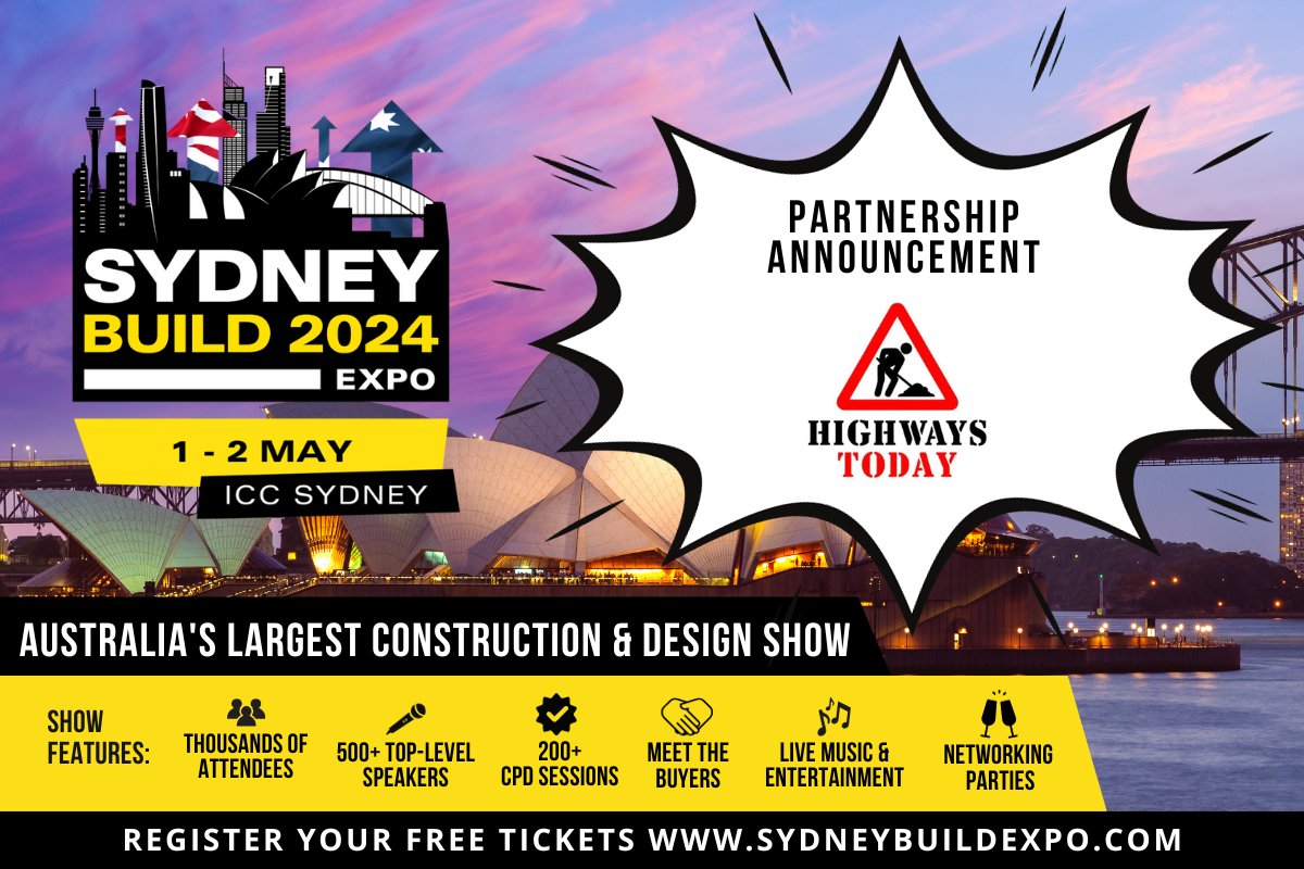 HighwaysToday's tweet image. 🚧🏗️ Revolutionize the Future of Construction in Australia at Sydney Build Expo 2024 this May 

🌍🤝 Dive into the latest innovations and trends transforming the construction industry at Sydney Build Expo 2024 #SydneyBuild. Gain insightful perspectives on cutting-edge technology,
