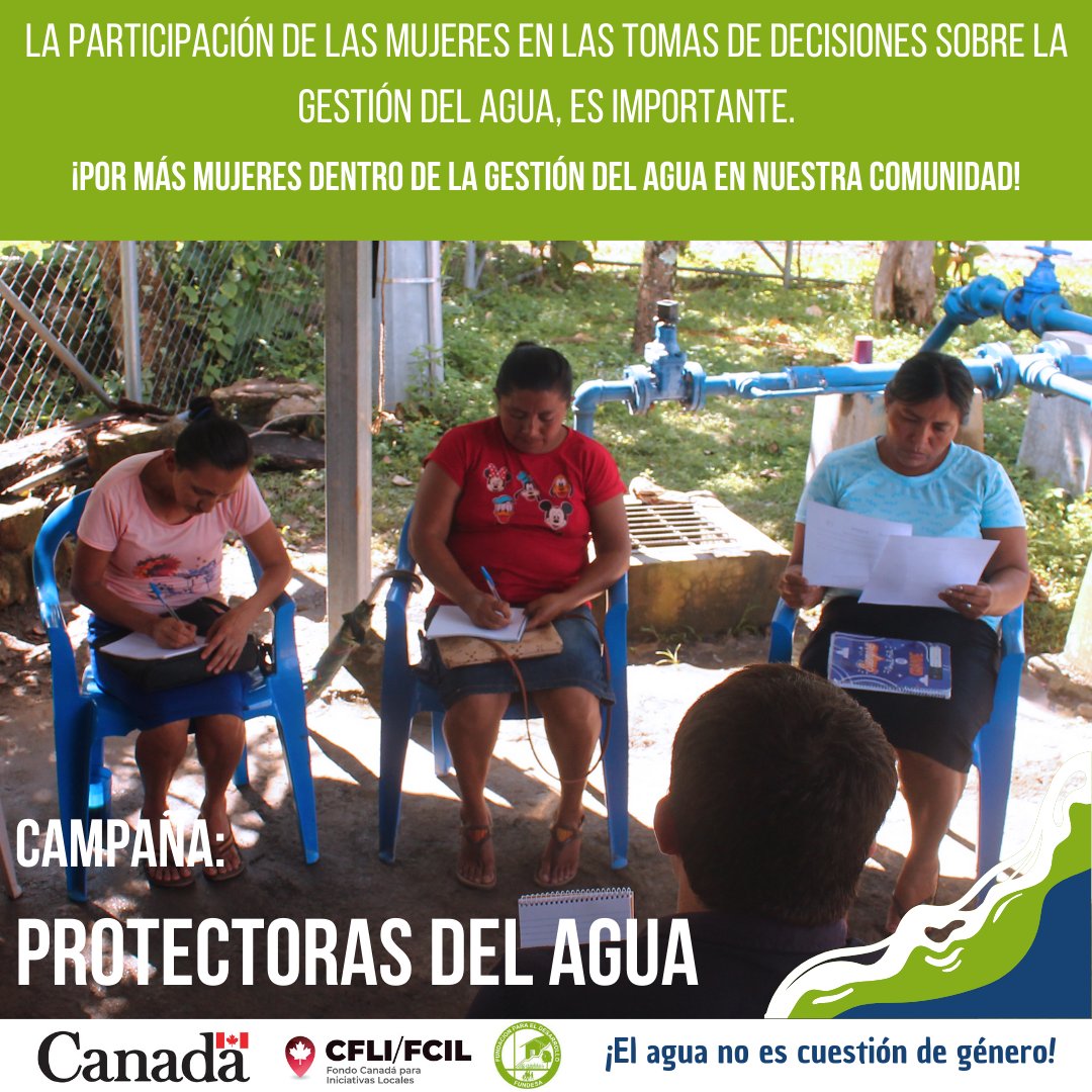 FUNDESASV's tweet photo. 💦🌿¡Por más mujeres participando en la toma de decisiones en la gestión de los recursos hídricos dentro de los Sistemas comunales de distribución de agua! 
#ElAguaNoEsCuestióndeGénero.
#AccesoAlAgua #DerechoHumanoAlAgua #Cacaopera #ElSalvador
Fundesa El Salvador - Oficial https://t.co/7b8IXUPLwT