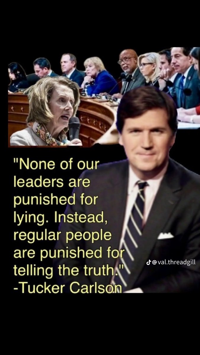 clovis1931's tweet photo. I agree with Tucker! https://t.co/RsNVhjJsGs