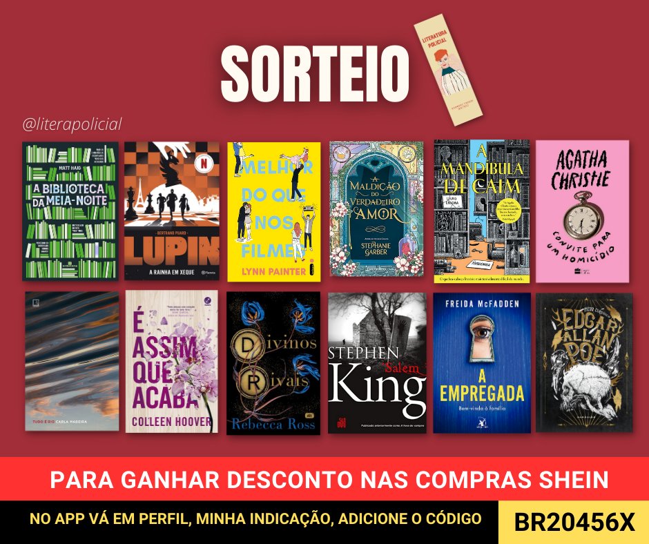 Literatura Policial tweet media