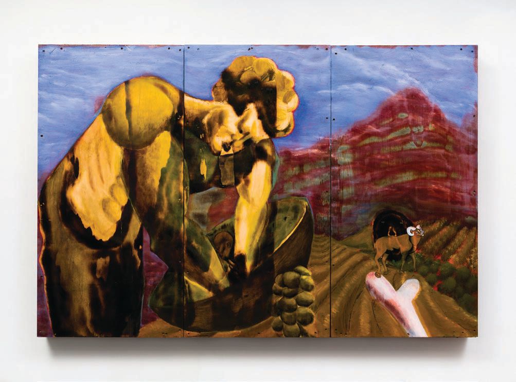 47_canal's tweet photo. Emmanuel Louisnord Desir speaks to Shana Nys Dambrot in an interview published in LA Weekly @LAWeekly.

https://t.co/HGD6TxwYuI

Image: Emmanuel Louisnord Desir, "Abraham and Isaac at Mt. Moriah," 2022 https://t.co/Q4x54Am5eT