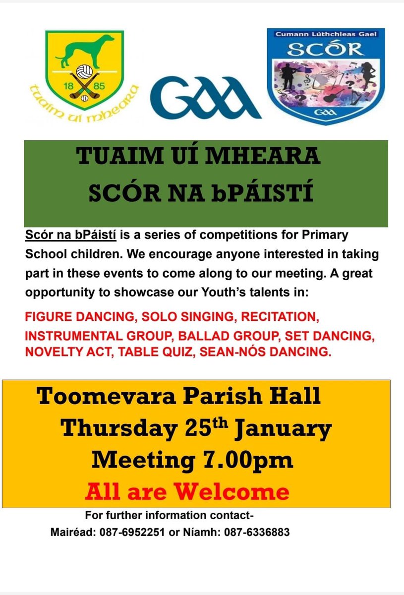 Toomevara GAA tweet media