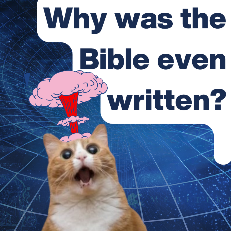 BibleTimeMach's tweet photo. In this mind-blowing episode of Biblical Time Machine, guest @JacobLWright flips the Hebrew Bible on its head, explaining how a group of creative scribes living in post-Exile Jerusalem used the power of literature to reimagine a fallen kingdom as a "people."