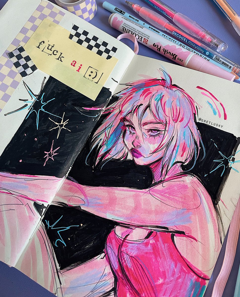 Found inspiration after browsing pinterest #sketchbook