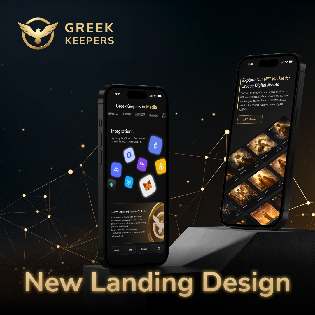 🆕 We're excited to share some exciting news: our main website (greekkeepers.io) has received an amazing update, and now Greek Keepers looks more modern and user-friendly! 🆕

👀 The new look is not only a nice change for your eyes, but also an updated world of