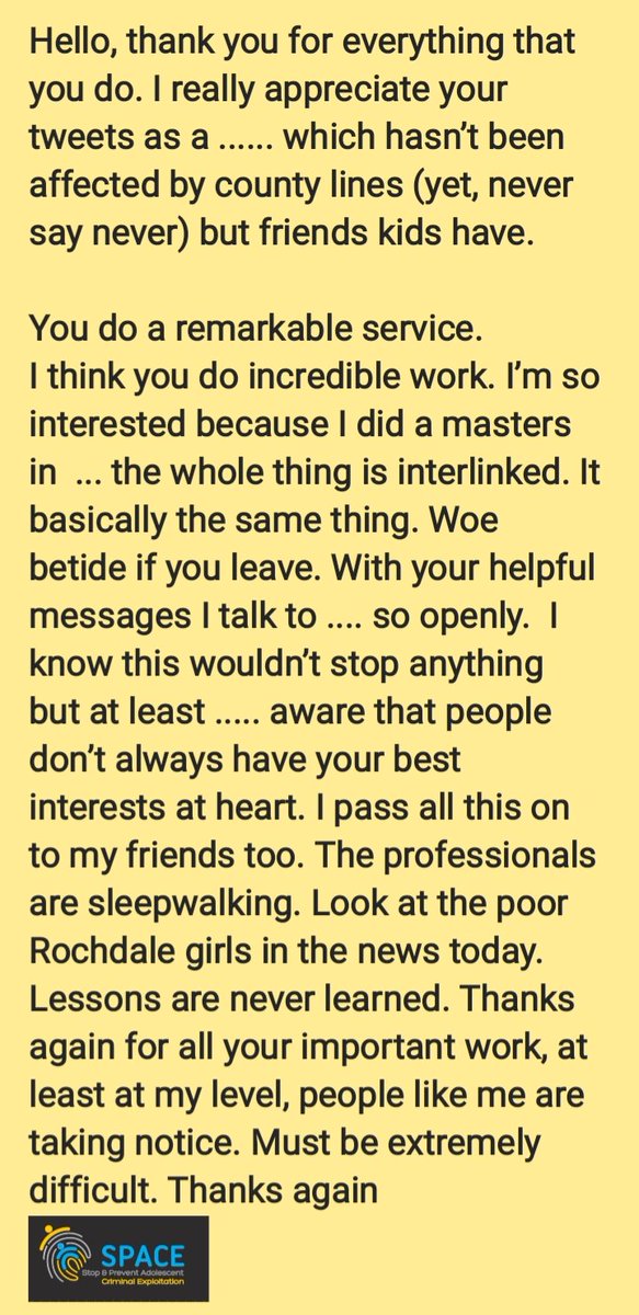 Another lovely DM today 💙

People are #reading, #listening, #talking, #acting.
🙏🆑️⚠️🙏🆑️⚠️🙏🆑️⚠️🙏🆑️⚠️