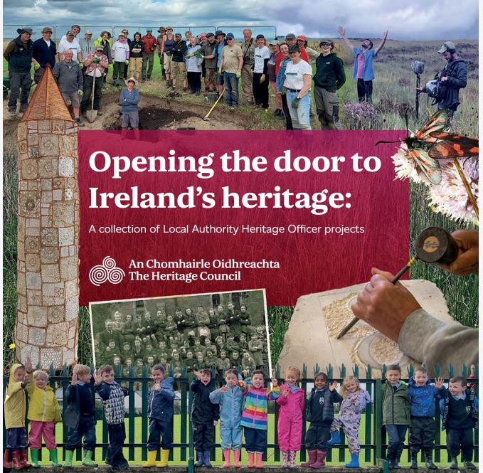 Opening the door to Fingal's Heritage! A special Heritage Council publication featuring stories from heritage officers in every county is being launched today to mark 25 years since the Heritage Officer Network was founded. The booklet, ‘Opening the door to Ireland’s heritage’…