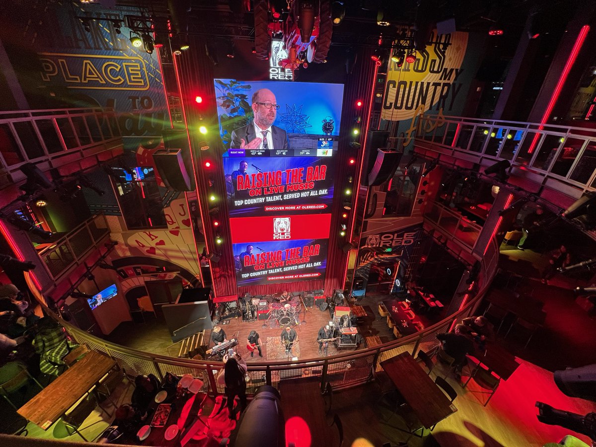 KevinRega's tweet photo. 🤠 @blakeshelton 's Ole Red Las Vegas opens the doors at 11am today.
There has been so much love and support coming from so many people not just in the city but everywhere and I CANNOT THANK YOU ALL ENOUGH FROM THE BOTTOM OF MY HEART.
RSVP at Krega@olered.com 
@OleRed https://t.co/58CglL9WrK
