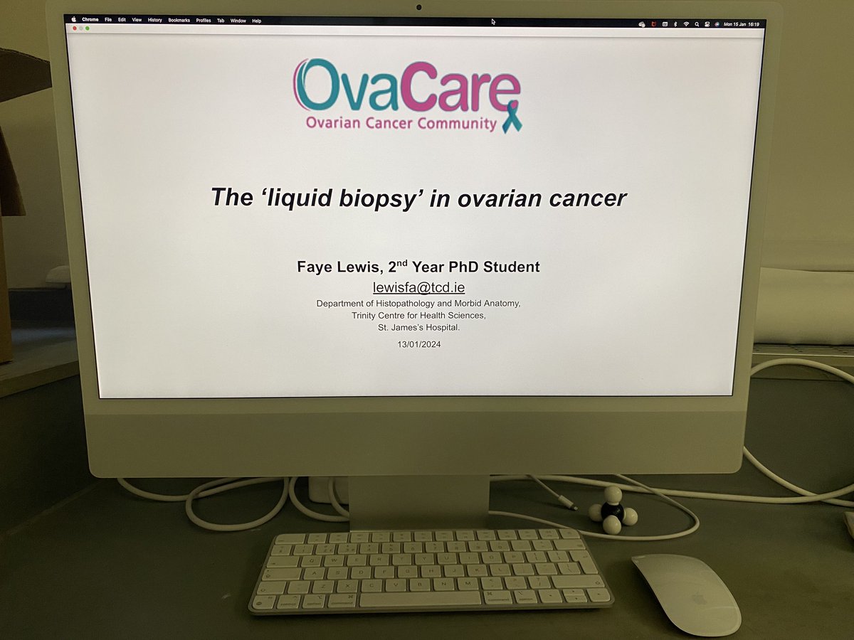 Really enjoyed giving an update on my PhD research at @OvaCare coffee and chats on Sat ✨ Thank you for funding this research @hea_irl #NSRPproject @CancerInstIRE @Isgoppi @Shotoole81 @tcddublin @CluB_Cancer1