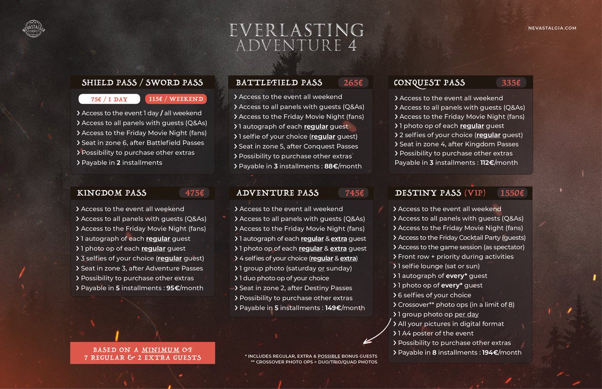 nevastalgia's tweet photo. #EACON4 - NOV. 29-30 & DEC. 1, 2024
Tickets will go on sale on Saturday, February 3rd at 9PM! You don’t want to miss our special offers
Please, make sure to read carefully the following text to not miss any important information! 🧡⚔️🔥
#TheLastKingdom #TLK https://t.co/lUGpl4C3WG