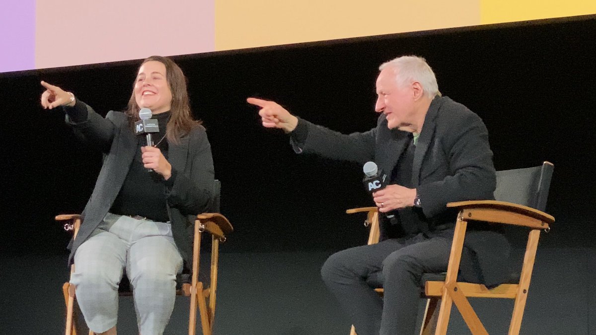 FrontRowFlynn's tweet photo. Another great night of what we seem to be calling #MichaelMannuary @am_cinematheque #TheEgyptianTheater, screening #CollateralMovie and terrific #qanda w/ @MichaelMann & moderator @katiewalshstx . This has been a real treat, getting to see my favorite director several times! ๐๐ป๐ค https://t.co/dLswyZEB8U