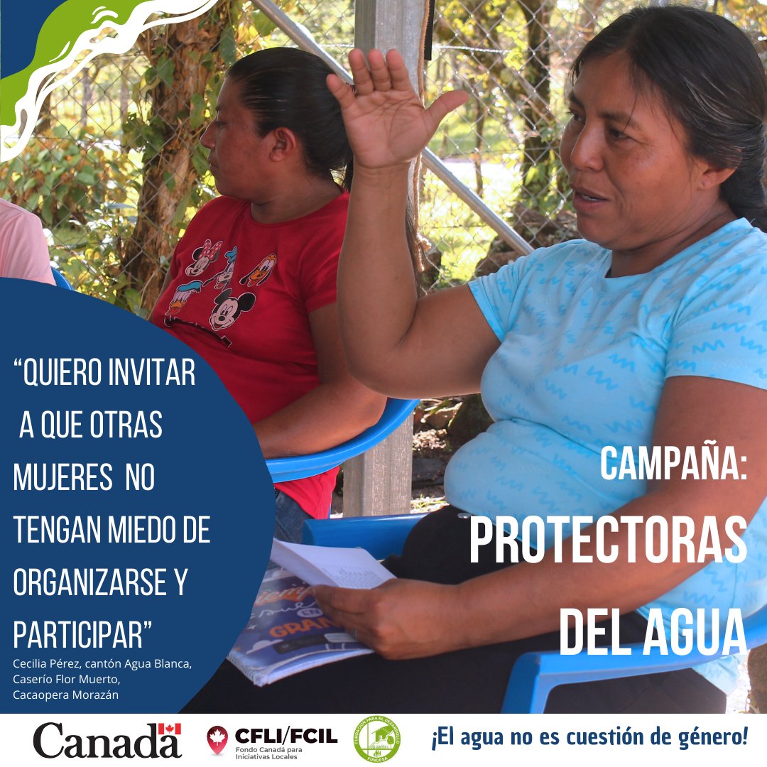 FUNDESASV's tweet photo. El aporte y participación de las mujeres en la gestión y administración de los recursos hídricos a nivel comunitario y familiar es evidente. 
¡Por más mujeres participando en la toma de decisiones en la gestión de los recursos hídricos dentro de los Sistemas comunales.🌿💦🍀 https://t.co/TDKfQpESRf