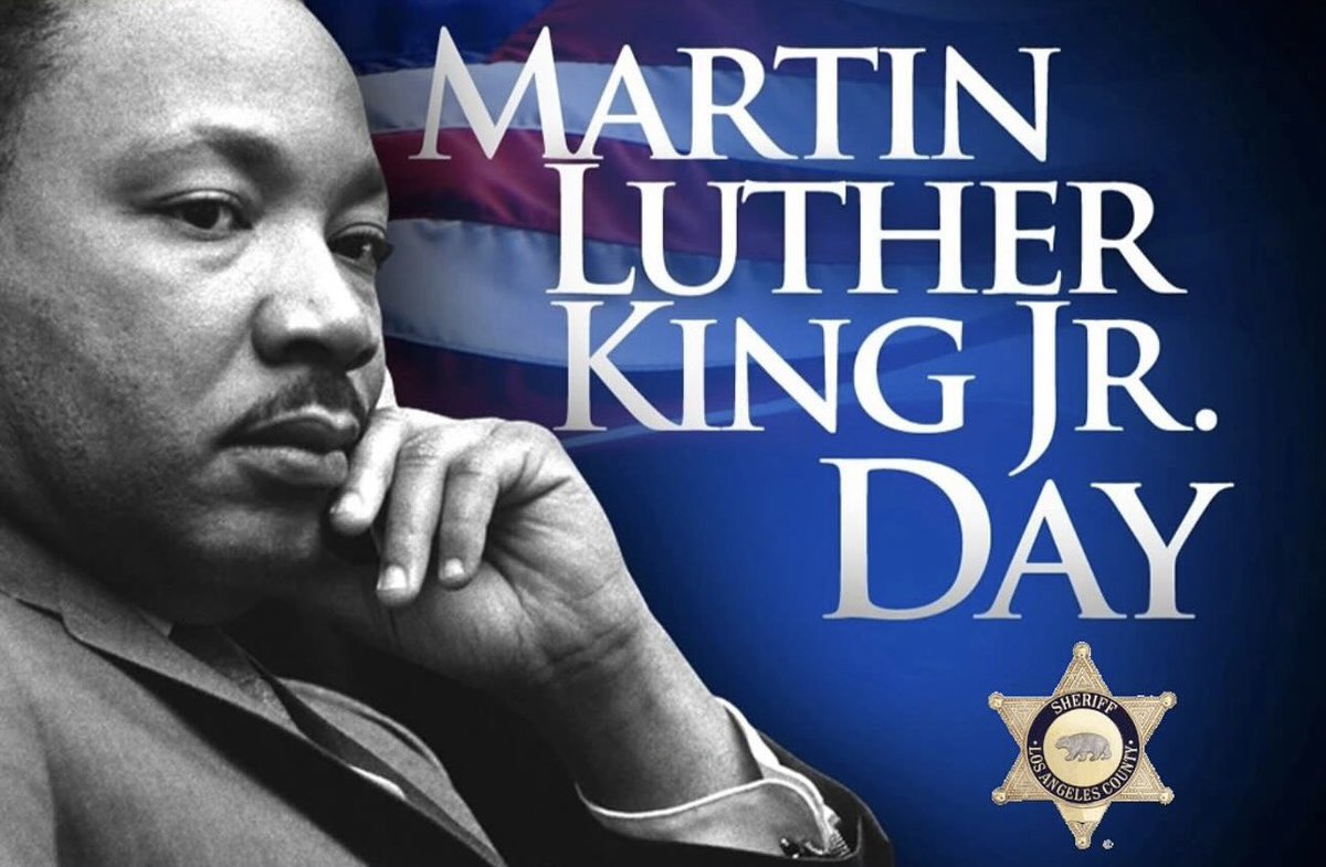 Today, the Los Angeles County Sheriff's Department is celebrating the life, legacy, and achievements of Dr. Martin Luther King Jr., a remarkable figure in American history.