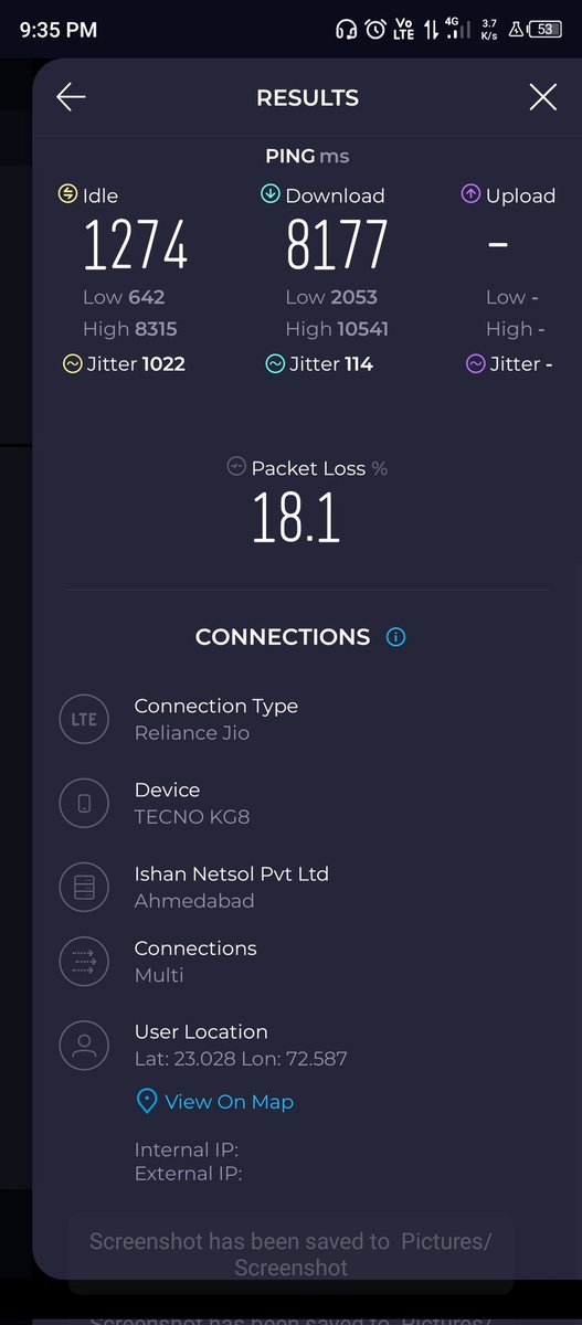 DarshilModi5's tweet photo. @JioCare 
@reliancejio
Having very bad experience using jio telecom.
Please fix asap. https://t.co/1N3qD98xmQ