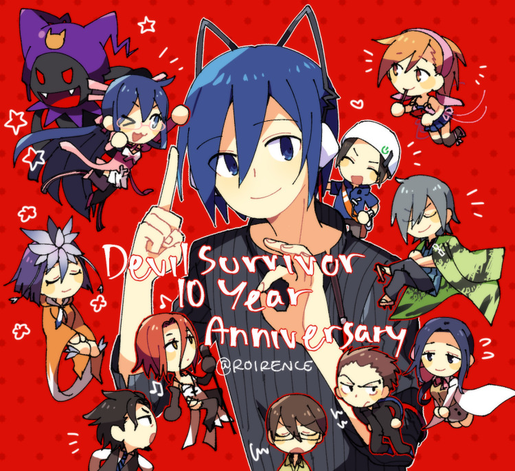 「old devil survivor drawings...emo」|Roi@Sakura Con 2319のイラスト