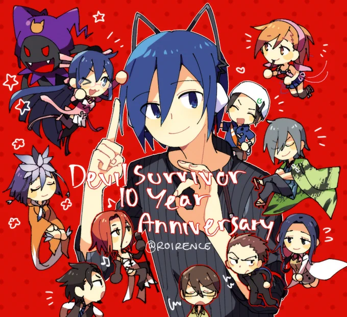 old devil survivor drawings...emo