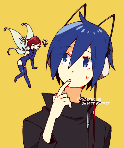 「old devil survivor drawings...emo」|Roi@Sakura Con 2319のイラスト