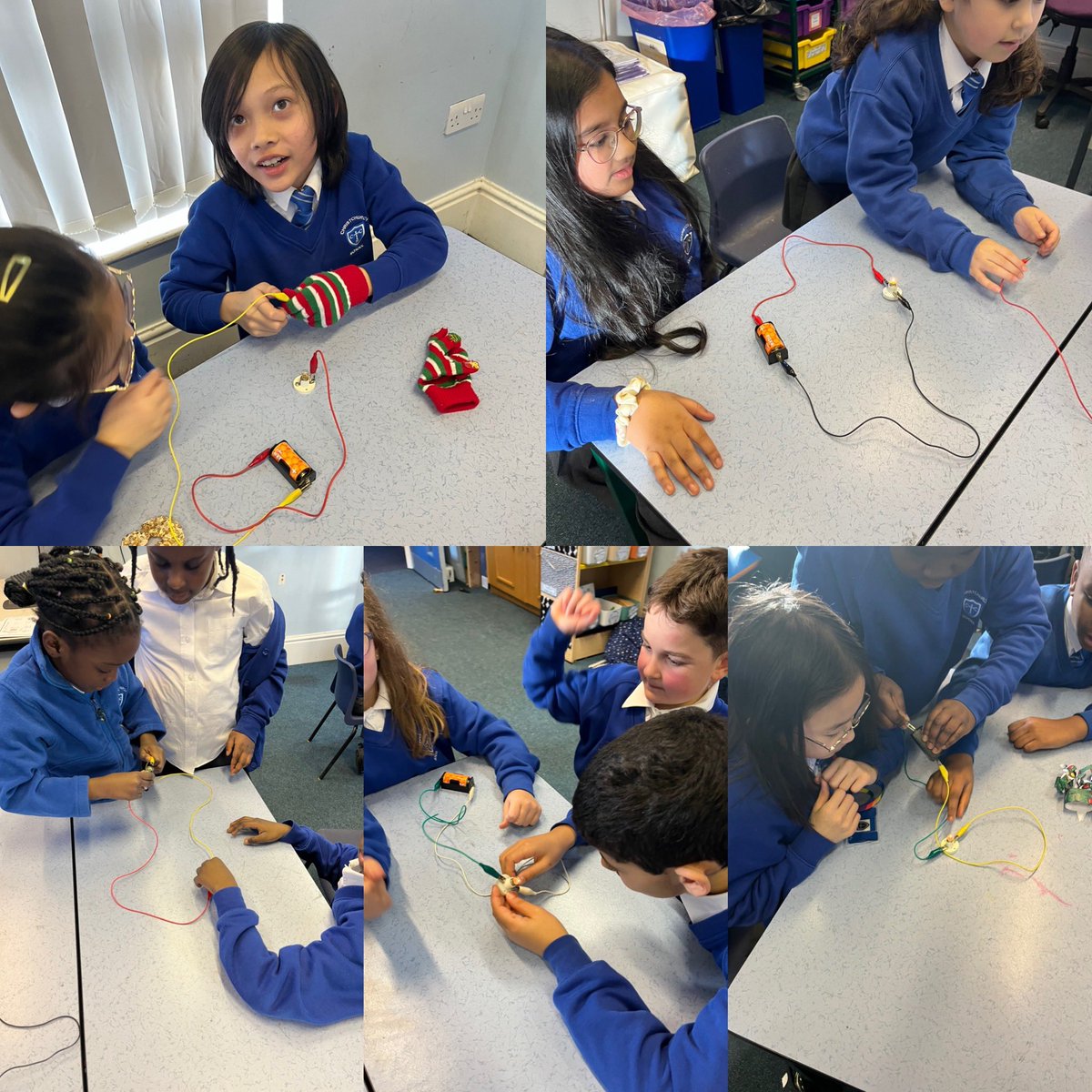 CPrimarywales's tweet photo. KS2 have enjoyed exploring circuits. We talked about different types of circuits and created their own. #CCscience&technology https://t.co/i2cjD91Kio