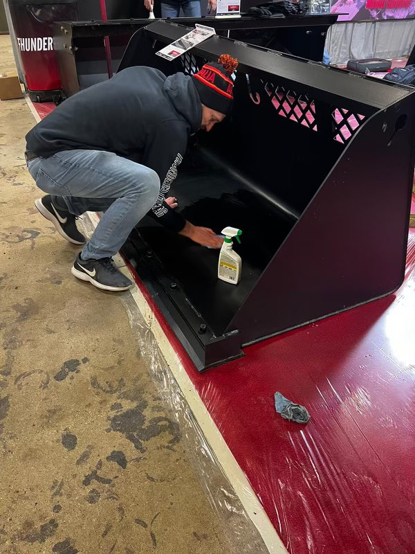 ThunderstruckAg's tweet image. Thunder Island is taking shape as #MoveInMonday is in full swing here @MBAgDays. Huge thank you goes out to Brittany Johanson for all the extra help. Starting tomorrow find us in Hall 4, booth 1238.

#Thunderstruck #agdays24 #farmshow #roadwarriors