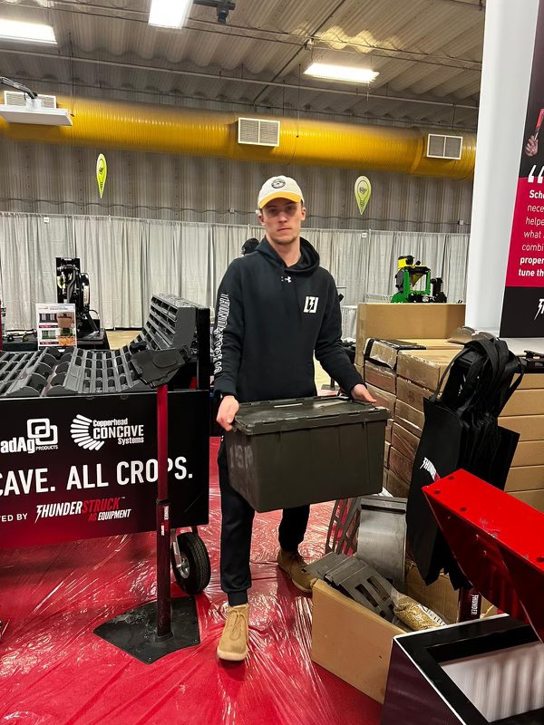 ThunderstruckAg's tweet image. Thunder Island is taking shape as #MoveInMonday is in full swing here @MBAgDays. Huge thank you goes out to Brittany Johanson for all the extra help. Starting tomorrow find us in Hall 4, booth 1238.

#Thunderstruck #agdays24 #farmshow #roadwarriors