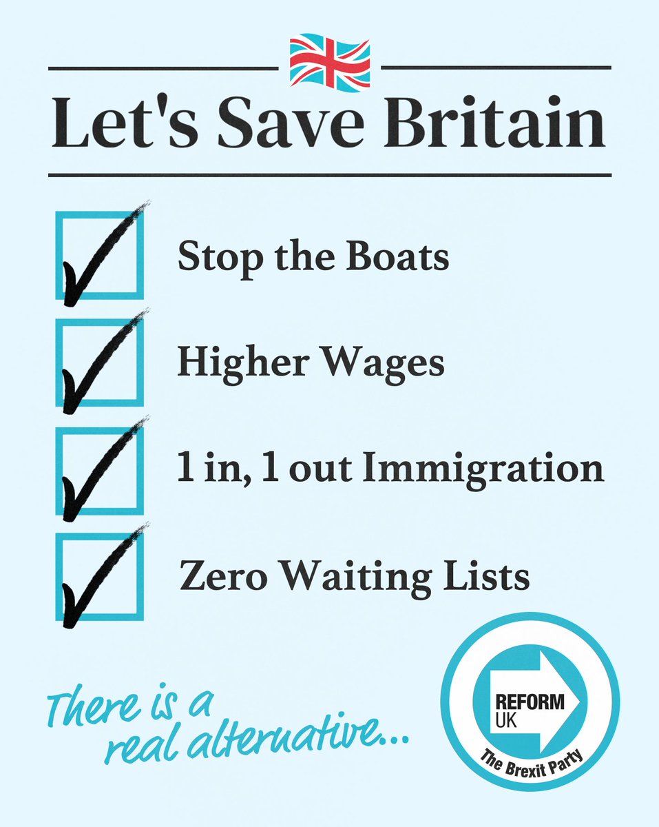 Reform UK tweet media