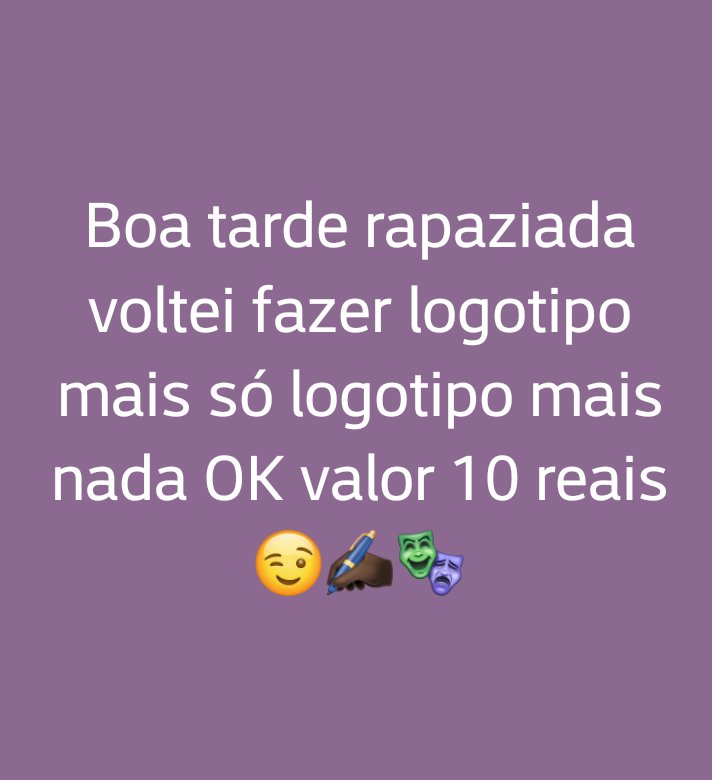 Só chama rapaziada 021983370923