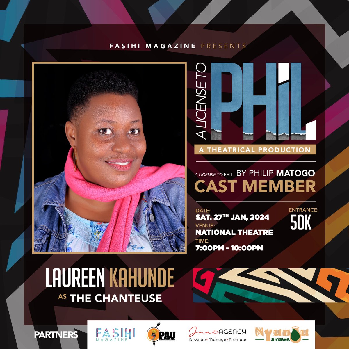 JMatAgency's tweet photo. #Ad #JMatAgency 

You can get yourself #ALicenceToPhil tickets via @QuicketUG NOW.

🗓27th January 2024 
📍@UNCC_UG 
⌚7pm
🎟 50,000/=

🎟️ Get your tickets at https://t.co/OPzJE9Zqvm https://t.co/ez8Si4ivzs