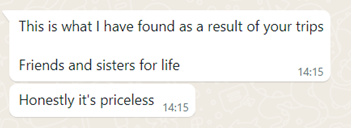 HalalTravelGde's tweet photo. Life's too short to delay what's important to you.

So, if you want 2024 to be ✨the year✨ you find your tribe, we can make it happen.

Here's a WhatsApp message we received from a member of the HTG Club this week that brought tears to our eyes 🥲 💕 https://t.co/jo2wKjmVbb