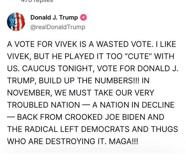 Vivek Ramaswamy tweet media
