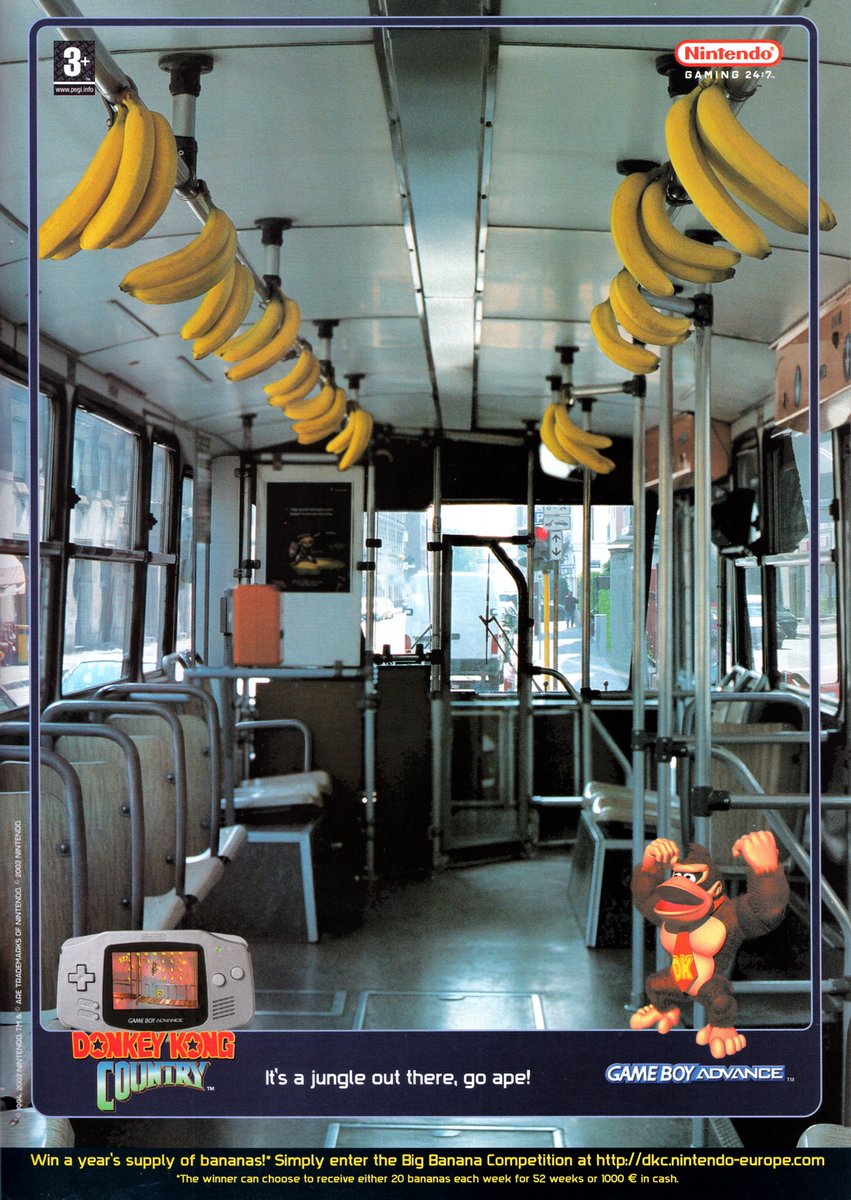 Donkey Kong Country / Print ad / Nintendo / 2003