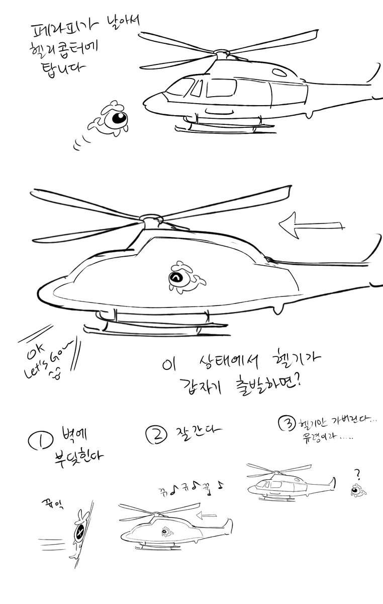 페라피와 헬리콥터 문제