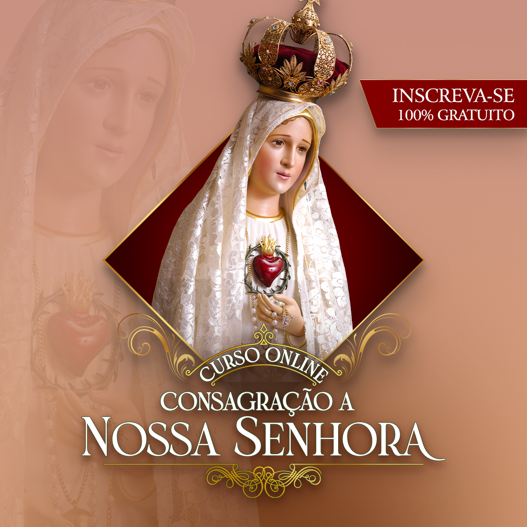 Curso on-line de Consagração a Nossa Senhora, 100% gratuito.
Entregue a Maria o seu bem mais precioso, seu próprio coração, e receba de volta, pelas mãos d'Ela, o Sagrado Coração de Jesus!
Início das aulas dia 22 de janeiro.
consagracao.arautos.org/tw