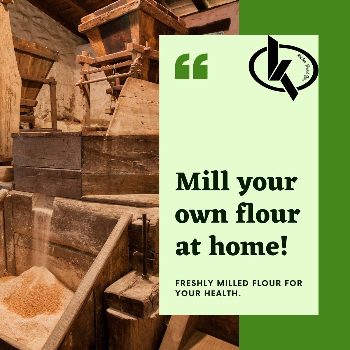 Owning a Flour Mill: Advantages, Options, and Considerations

In the past, people in India relied on a few flour mills in their area to grind their grains. They would bring their bags of grain and return with sacks of flour. #flourmill #graingrinding

kb.kitchenbrandstore.com/why-own-a-mill/