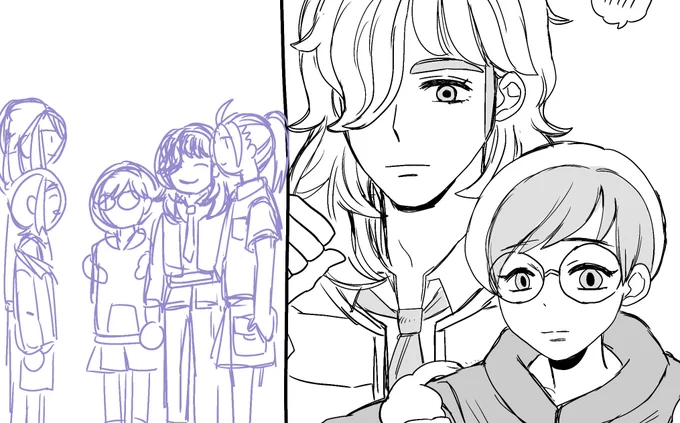 番外編感想漫画描きたくてね…キビキビ… 