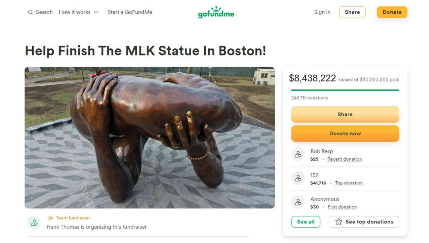 Bob go fund me new arrivals