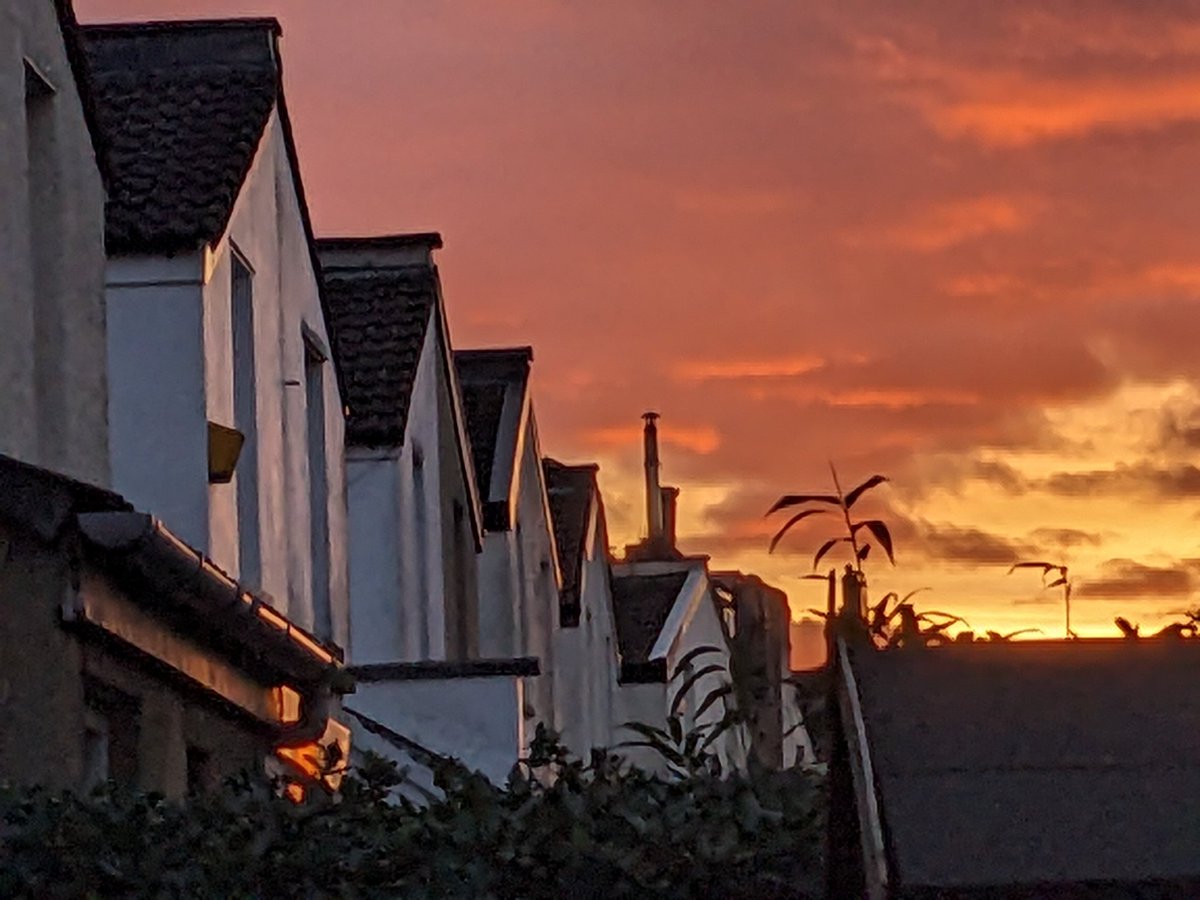 I do like a winter sunset