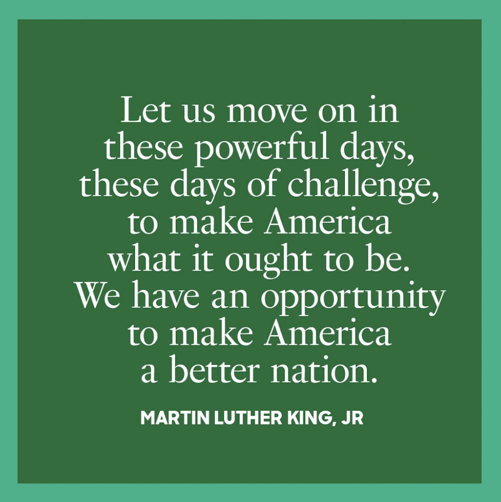 Here's the thing about living in times of tumult: What we do matters, because we have the chance to set the country's trajectory for decades to come. Let's commit to making America a better nation—a stronger democracy, full of opportunity for everyone—in 2024.