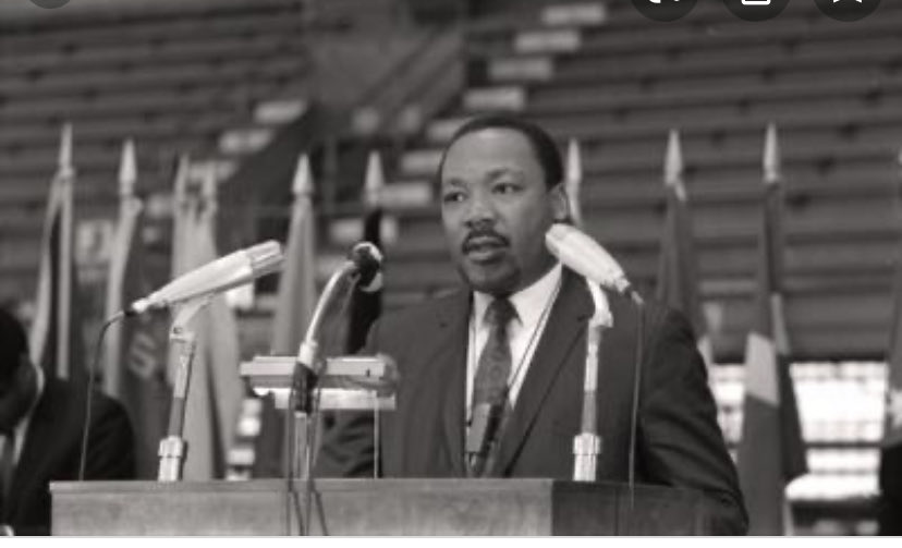 His last college speech was at K-State #MLKDay