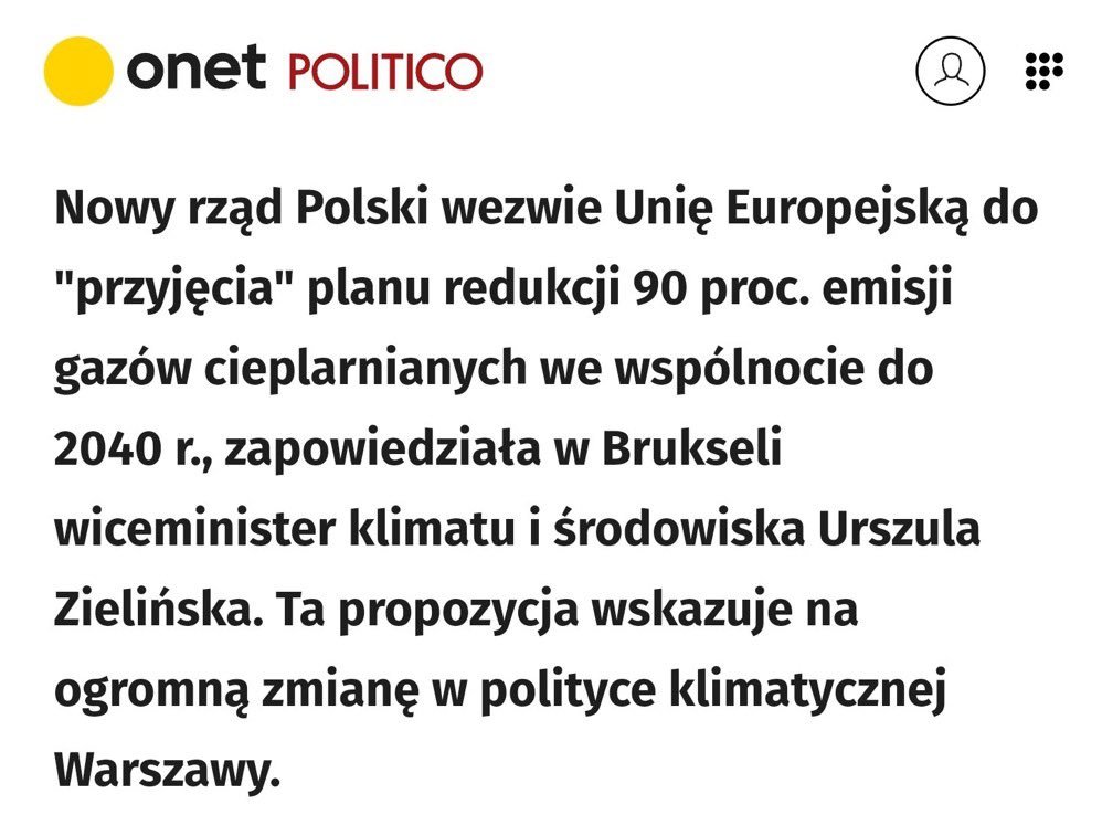 sjkaleta's tweet image. Jeśli chodzi o sprawy klimatu i gospodarki rządzi nami dziś ekipa ludzi oderwanych od rzeczywistości. 

Oznaczałoby to likwidację 90% polskiego przemysłu i rolnictwa. Oni nas pchają na ścianę.

Dopiero w swoich kieszeniach odczujemy #FitFor55, a Urszula Zielińska chce nam