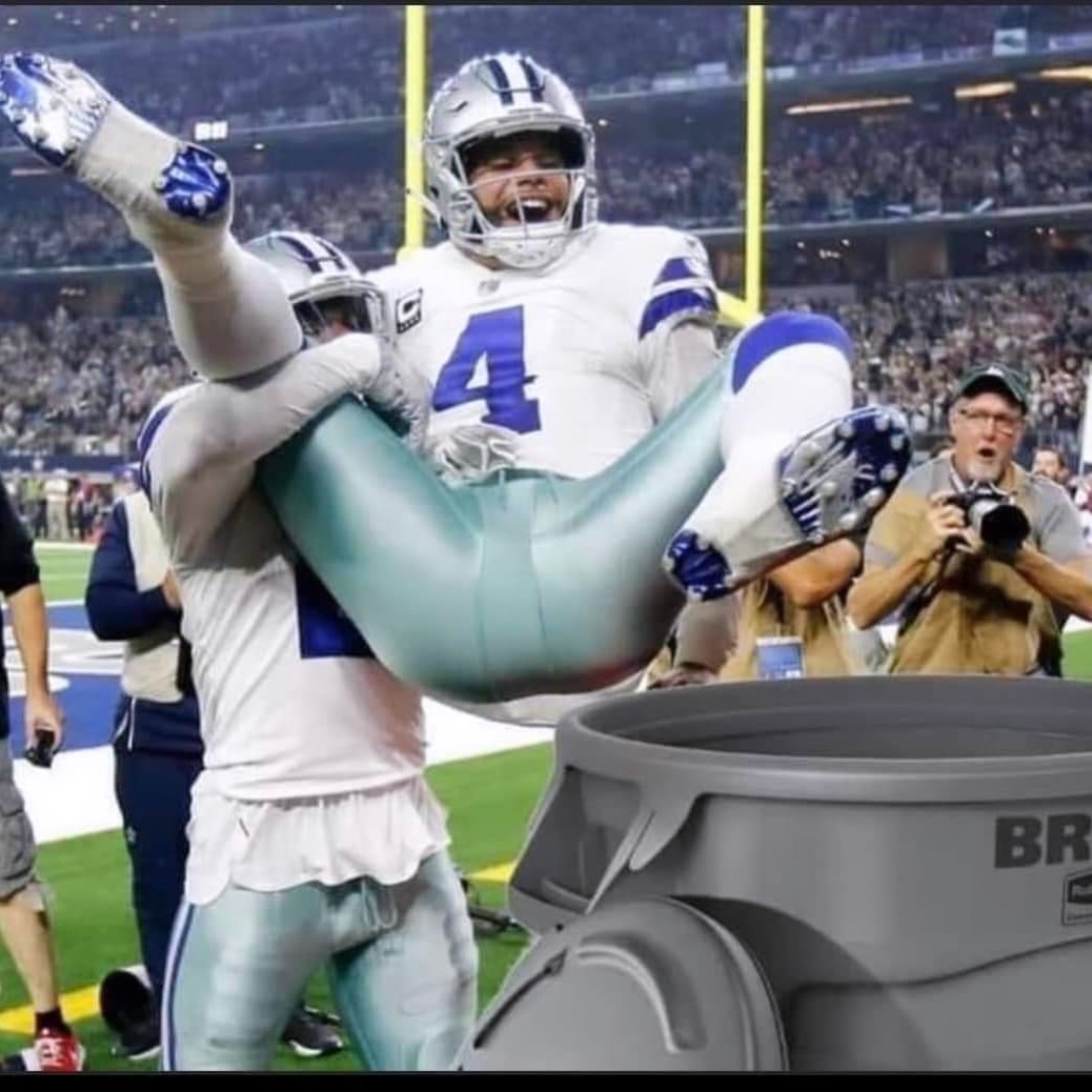 armetra's tweet photo. @dallascowboys @BankofAmerica Dak is trash https://t.co/DQjwd8tZm0