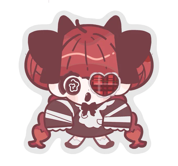 自分の描くデフォルメ大好き 本当にかわいい〜